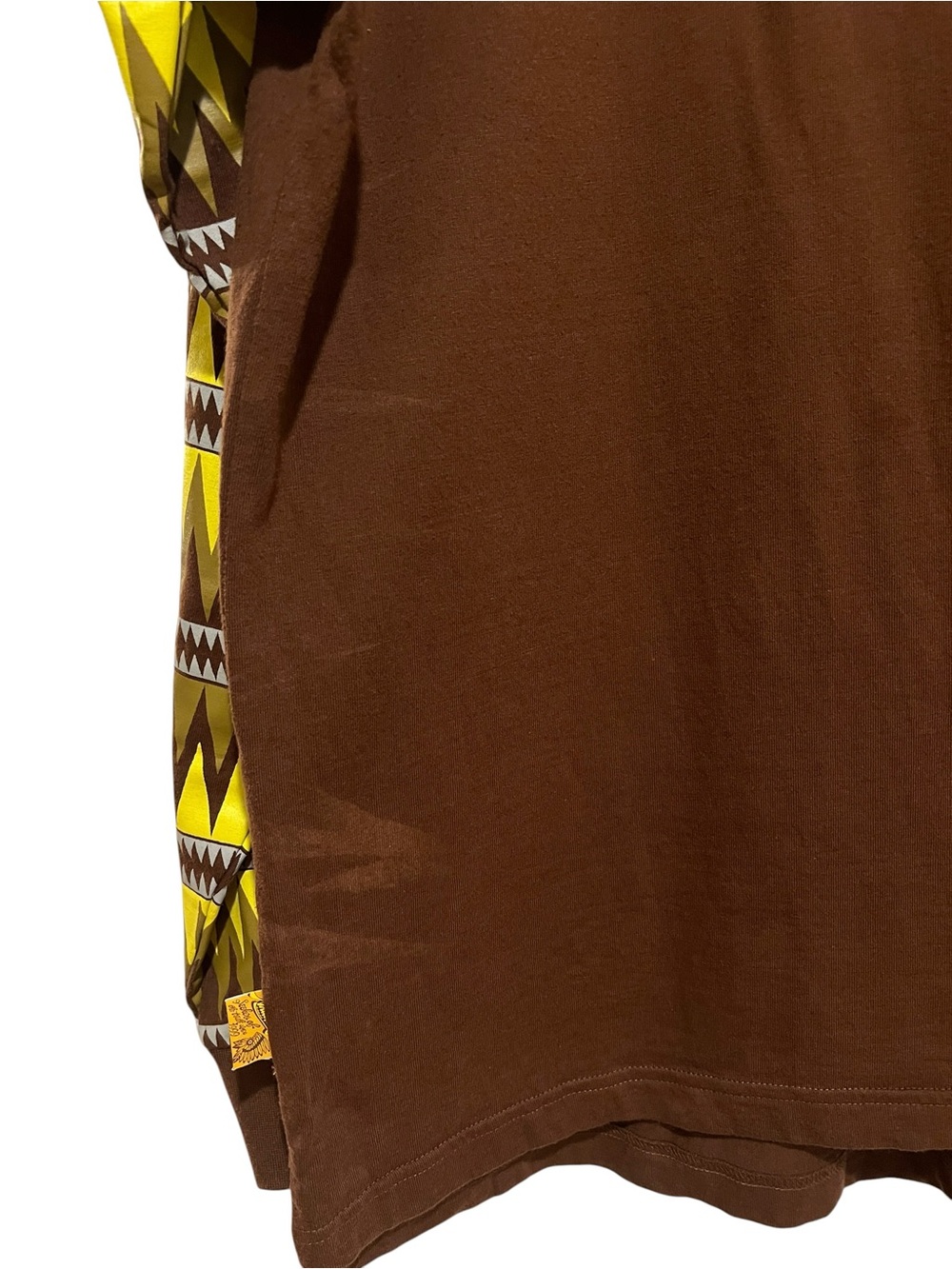Vintage Akademiks Brown Tribal Inspired Y2K 90’s Streetwear Graphic Tee Shirt-XL - Picture 7 of 8